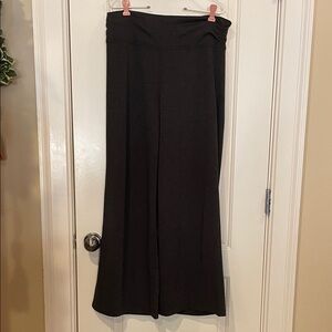 Charcoal gray Wide-Leg Pants